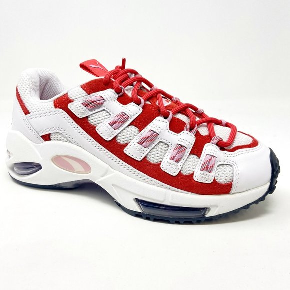 Puma Shoes - Puma Cell Endura White Red Womens Sneakers 370732 06